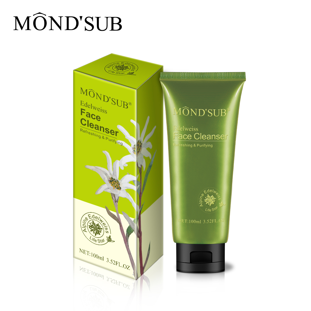 雪絨花瀅透潔面乳-主圖1