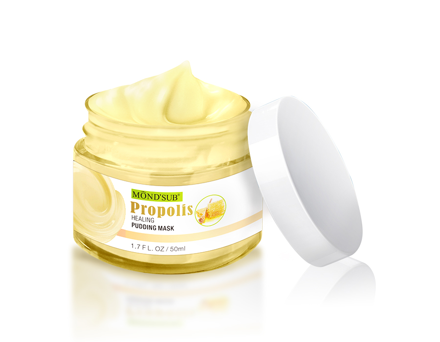 黑蜂膠修復煥顏布丁面膜—主圖1（英文版）